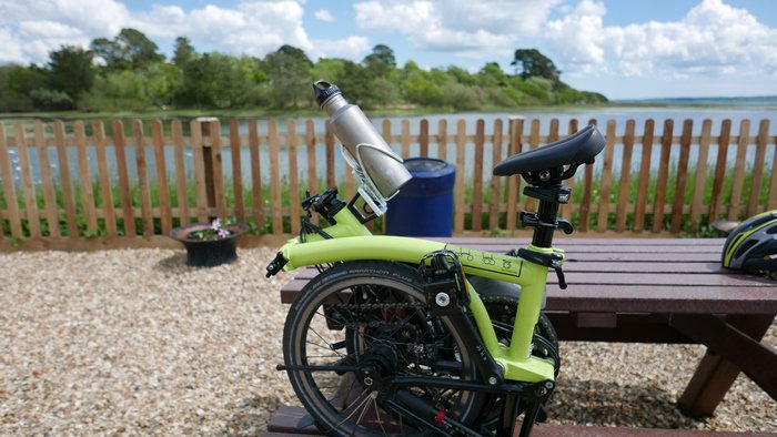 BIKEgangUK's tweet photo. Isle of Wight. #BIKEgang #Brompton #BromptonSociety #MyBrompton #BromptonBicycle #madeforspring https://t.co/mqe7qQUZJX