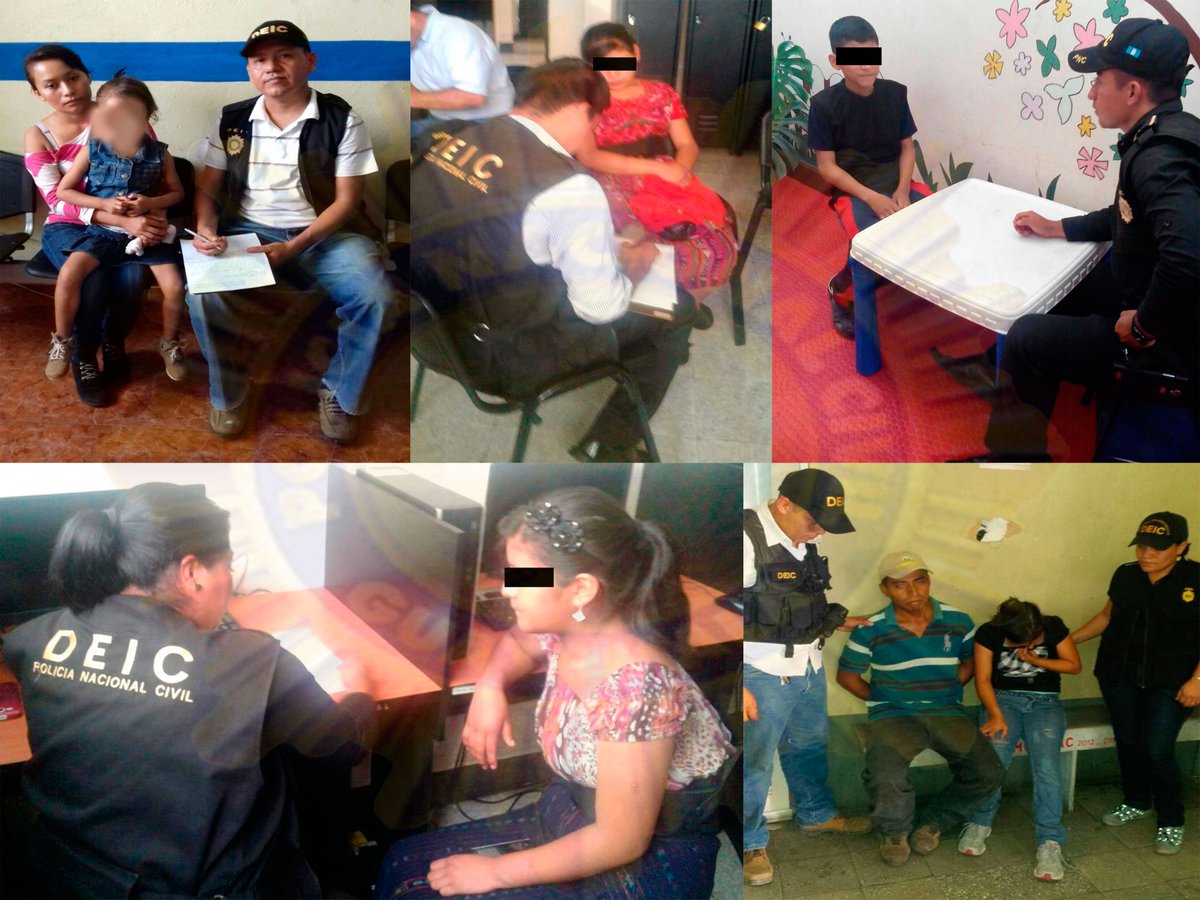 TelediarioGT's tweet photo. SEGURIDAD: Cuatro niños con #AlbaKenneth y una niña explotada laboralmente rescatados en La Terminal. Vía. #PNC https://t.co/hOr9UWwNBw