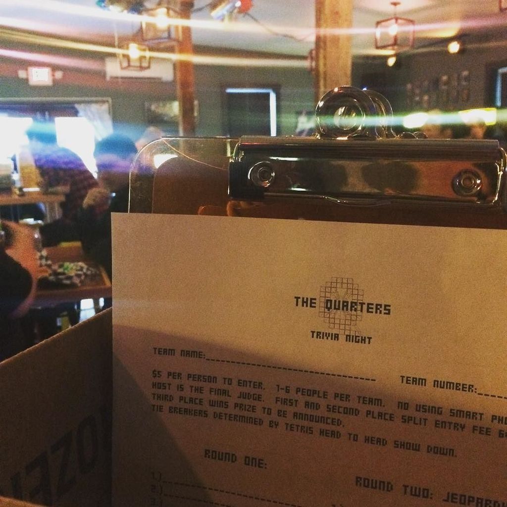 HadleyQuarters's tweet photo. Gettin ready for our weekly trivia night! https://t.co/FjmzNpHYbI