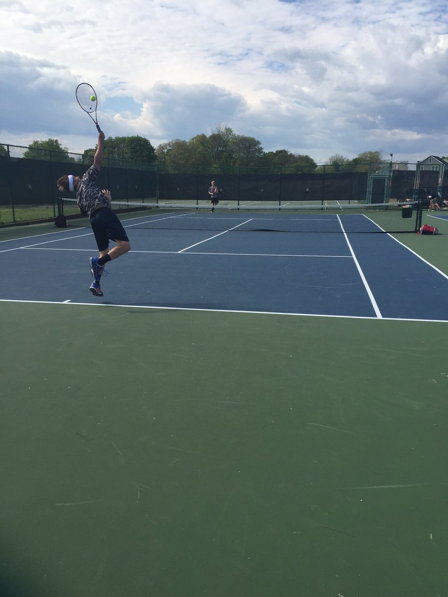 EHavenAthletics's tweet photo. EHaven Tennis Boys lose a close one to North Haven 4-3 in the SCC Div 2 playoffs. @EH_TennisBoyz @SCCcommissioner https://t.co/gpGMnSqXRL