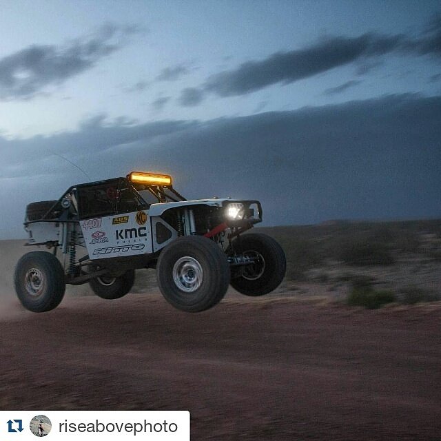 Putting the @kchilites to work! @nittotire @KMCWheels @ADS_Shocks @pciraceradios @adamsdriveshaft @Jeep