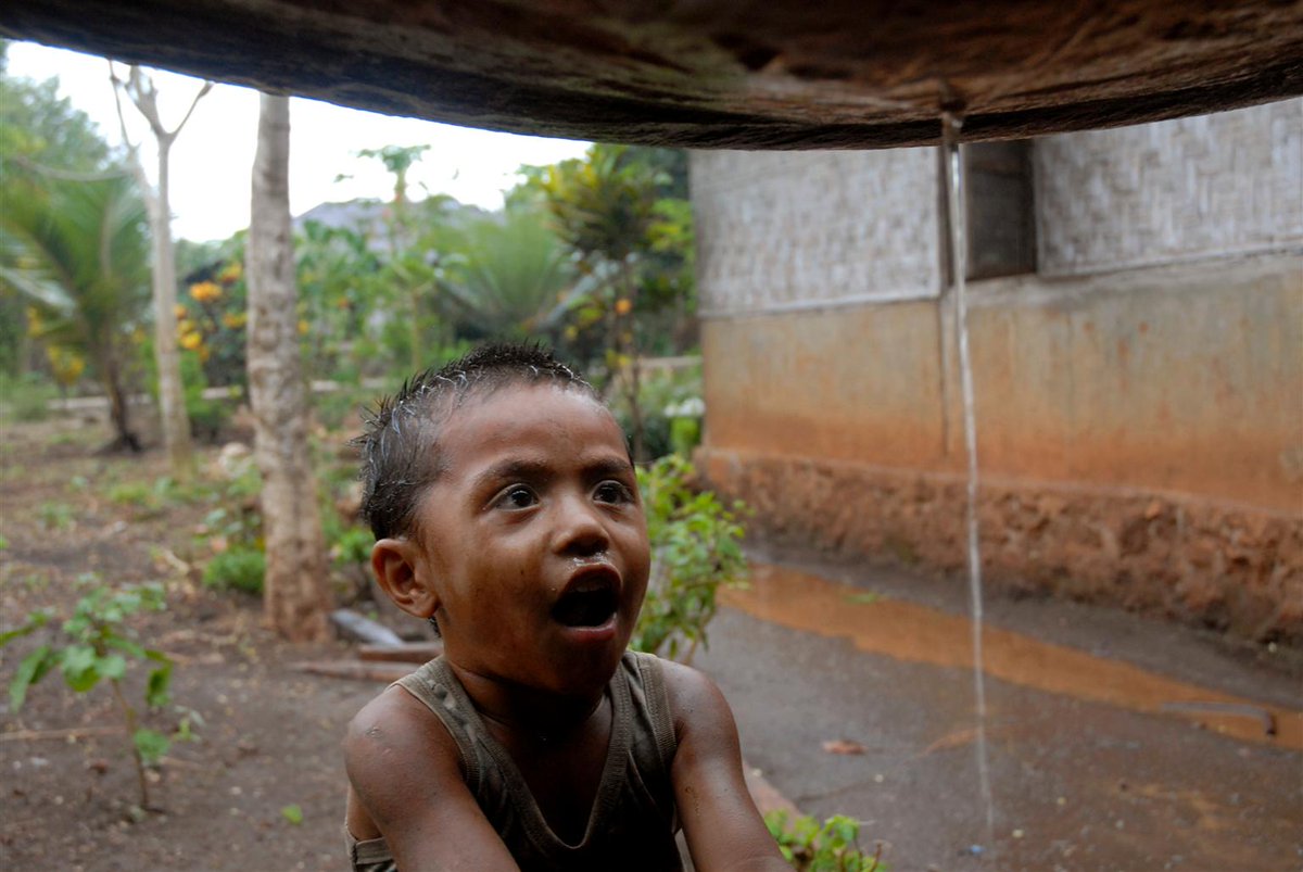 Safe water and sanitation are absolutely imperative in ensuring child survival and development! #wateris life