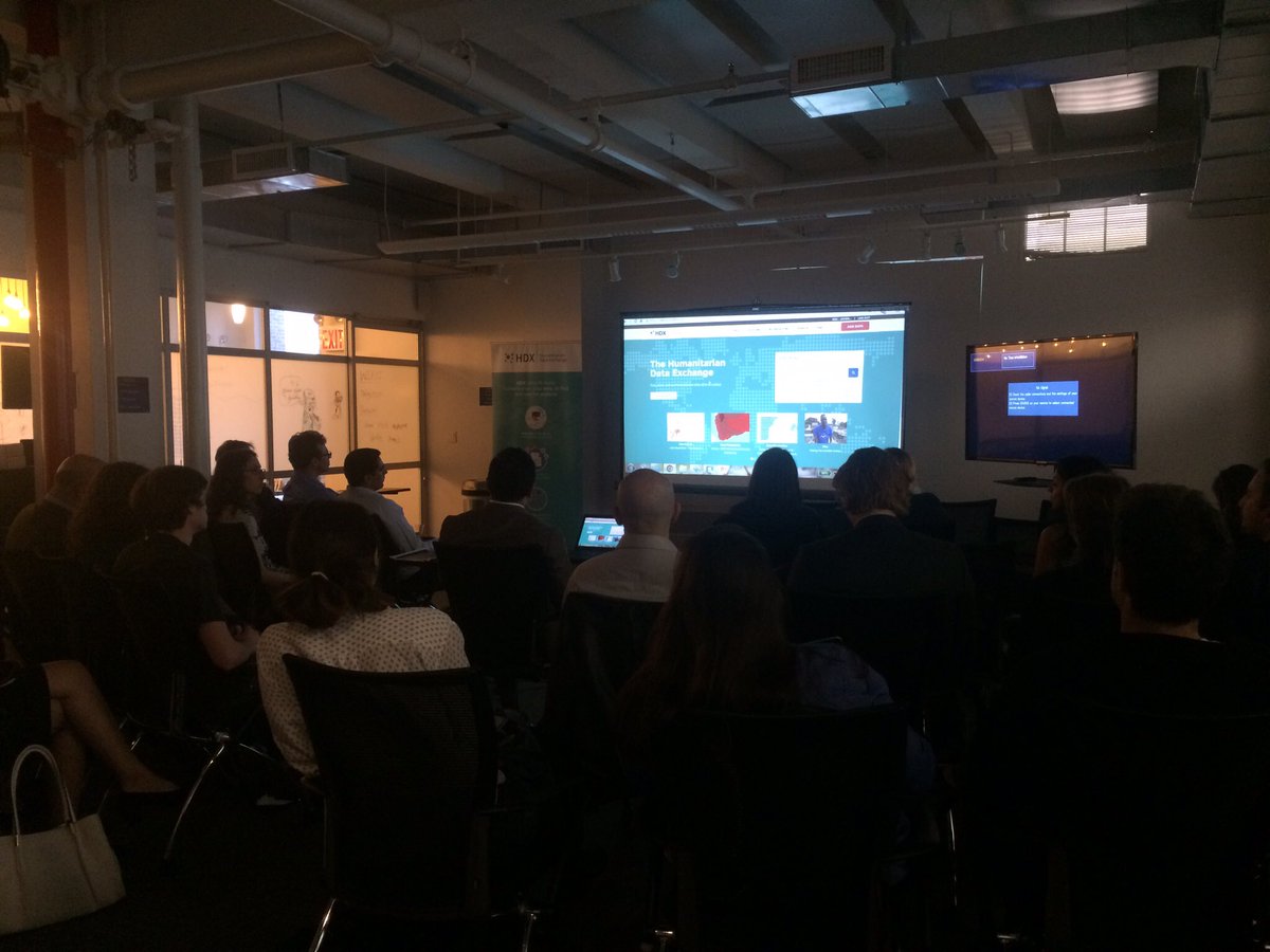 humdata's tweet image. Introducing #MapExplorer and #DataFilm at NY side event on #humdata with @datapopalliance  #sharedata