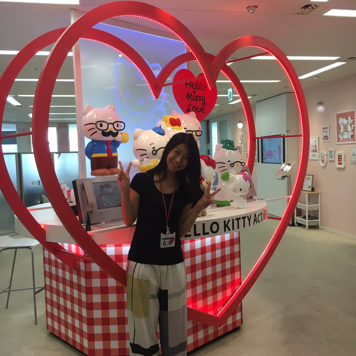 サンリオ本社なう サンリオ本社なう