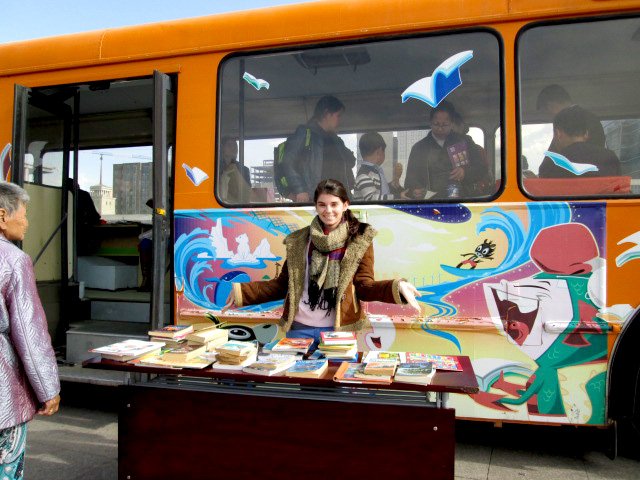 GoHelpMongolia's tweet photo. Success for @GohelpMongolia at our #bookfair last week! 
Money raised will be spent on #mongolian children's books. https://t.co/jcM6UnjaHW