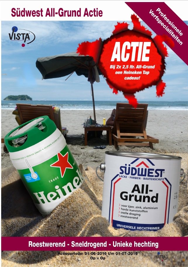 Welke man drinkt er nou geen biertje ?
Wij zouden zeggen profiteer ervan.