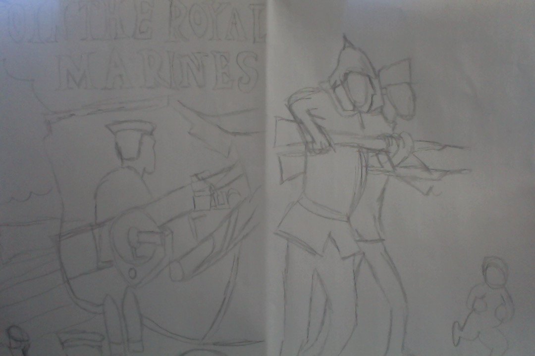 SabaAttfield's tweet photo. Started drawing some propaganda posters...  #IS_T9C https://t.co/OY70YxBVxx