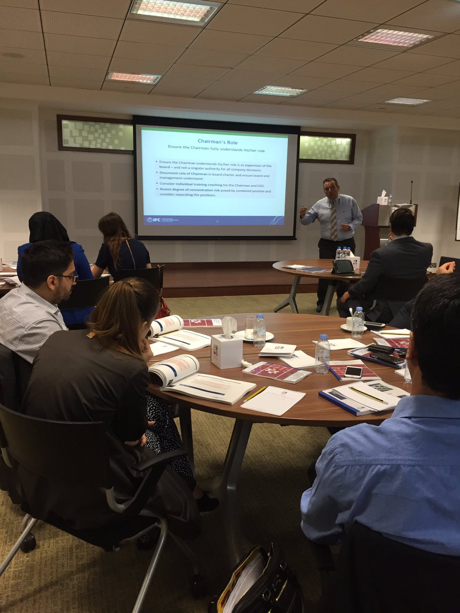 Day 2 of the "SME Governance" workshop with our esteemed partners IFC