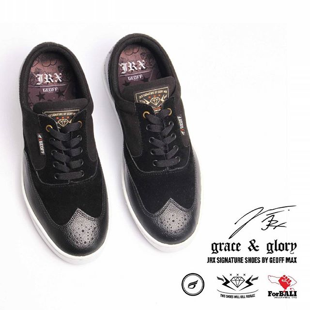 Grace &amp; Glory @JRXSID signature shoes by @geoff_max  available at <a href="/QueenBeerStore/">Queen Beer Store</a> idr 395k