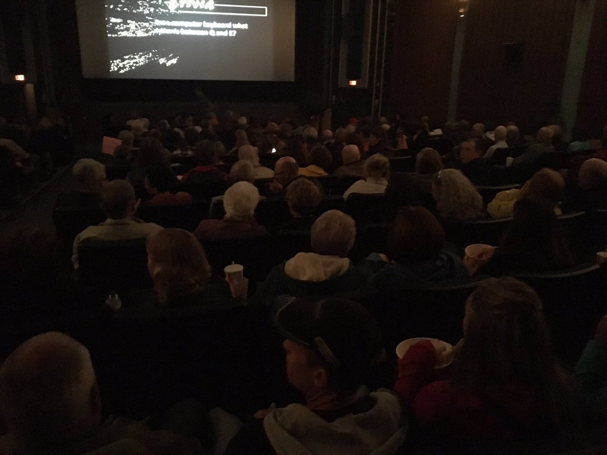 BadMotherMovie's tweet photo. It's a full house at the #TivoliTheatre in Creston tonight! #soldout https://t.co/VntQrGqZsa