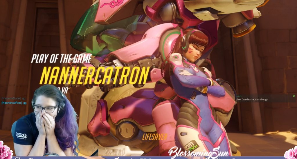 iamronchy's tweet photo. Some of y'all know that "POTG" life doe. @PlayOverwatch @BlossomingSunn #imthebestaround #corndogthoughts https://t.co/dPscB5MdHi