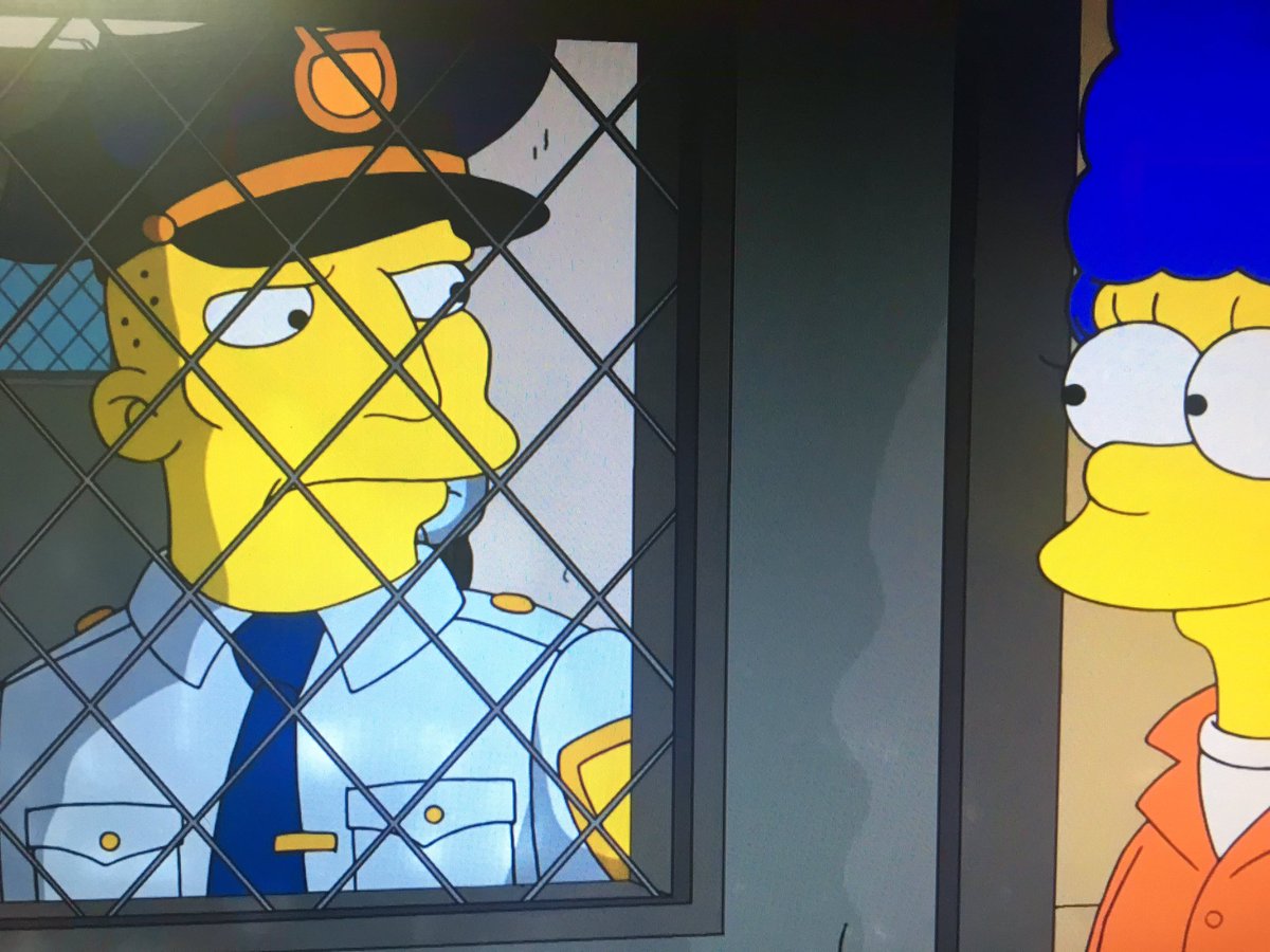 inationcorp's tweet photo. Marge Simpson gets sent to Springfield prison the sad fact is this is not funny for millions of Americans citizens https://t.co/7IL8dFV1su