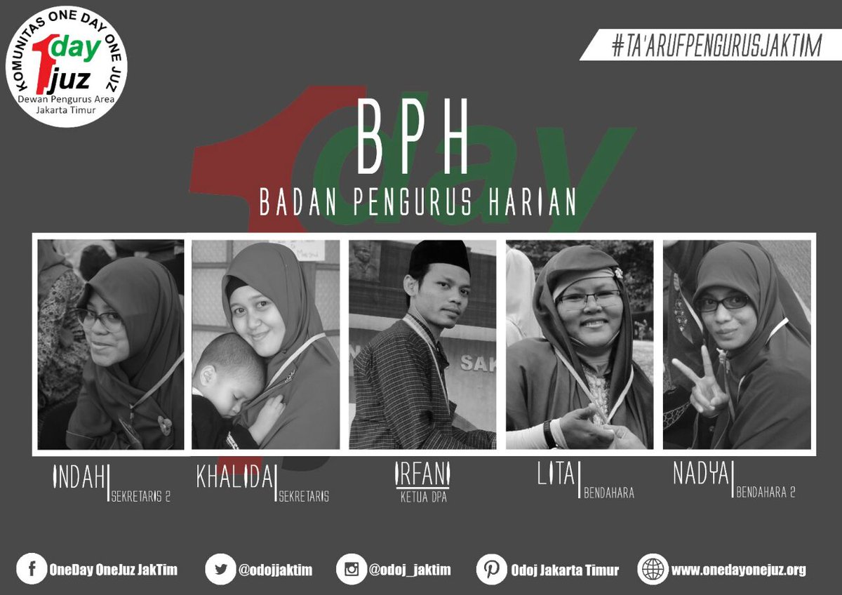 ODOJJaktim's tweet photo. TAARUF DPA JAKTIM EPS.1
Perkenalkan, inilah BPH DPA JakTim yg bertugas mengurus segala keperluan DPA JakTim : https://t.co/W7HlVBHVDk