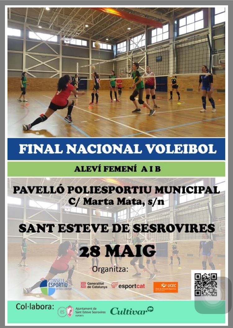 CVSES's tweet photo. Aquest dissabte Final Nacional Alevi Femení a SES!! https://t.co/x2ltUDi6Rn