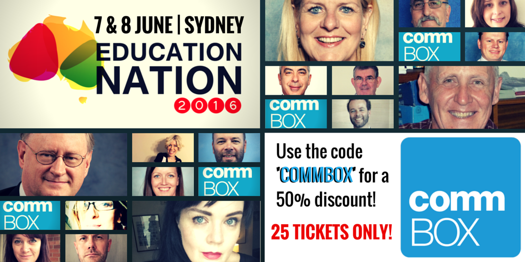 EduNationAU's tweet photo. You pay half, they pay half - now THAT'S an education partner! Thanks @CommBox_AU! #aussieED https://t.co/KDS7g2CP6Z https://t.co/nlskcjrCaJ