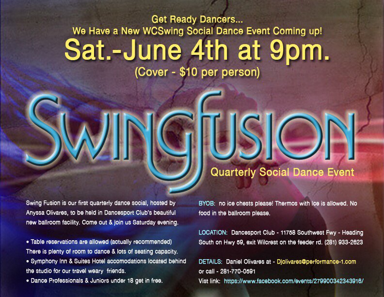 DannyDanny41's tweet image. JUNE 4 #ksg #ksgswing #westcoastswing #WestCoastSwingDance #westcoastswingparty #swingfusion #dancesportclubhouston