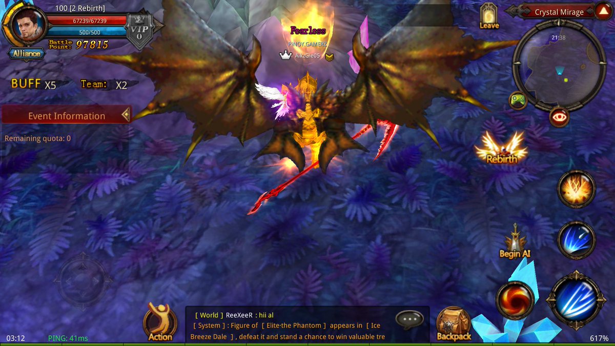 Xtian_Bagito's tweet image. Shining shimmering golden splendid + 4th tier wings

#MUOrigin #SeaServer