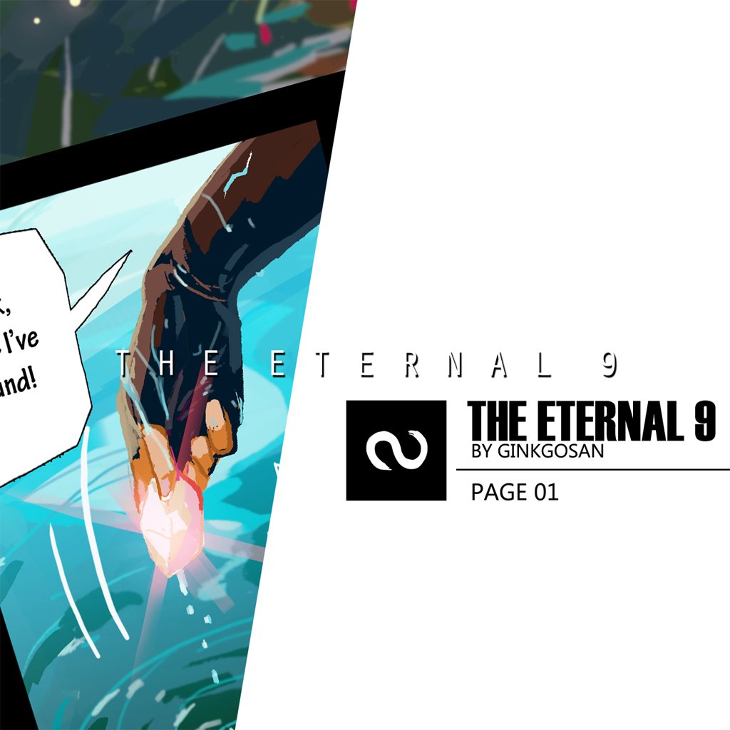 GinkgoSan's tweet photo. .- The Eternal 9 comic started today!!
First page here : https://t.co/1kOclwwDdb
#ginkgosan #TheEternal9 #page01 https://t.co/Fu6Cn79MIw