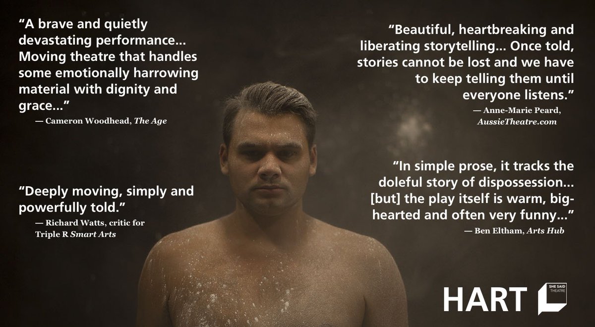 blueroomperth's tweet photo. #HART previews tonight! Here's what the @melbournefringe critics thought of @shesaid_theatre's production last year. https://t.co/6QUWnuLtNA