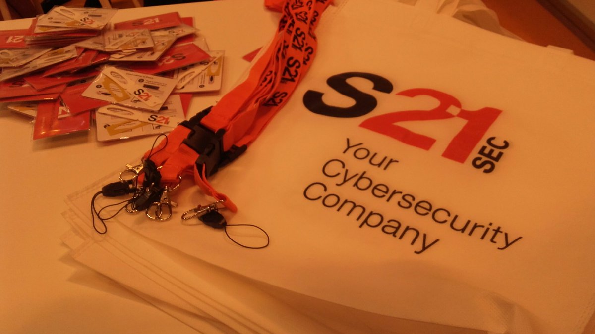 S21sec's tweet image. Arrancamos Digital Enterprise Show #DES2016, presentando nuestra nueva imagen corporativa. #S21sec @DES_show