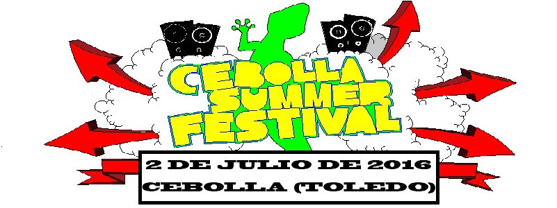 _SummerFestival's tweet photo. ¡CEBOLLA SUMMER FESTIVAL 2016! ¡SÁBADO, 2 DE JULIO DE 2016! En la piscina municipal de Cebolla (Toledo) https://t.co/6dgUdLs8uR