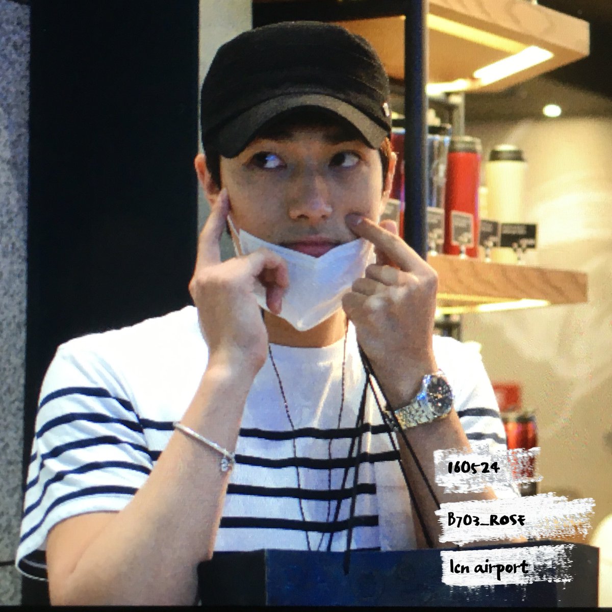 b703_rose's tweet photo. 160524 #전설 #창선 인천 입국 @5_LEGEND_5 피부 트러블이 걱정인 청소년 컨셉.. 아크네스 씨엡 한번 찌구자..!!!!! 😊😉 https://t.co/2f6m7oIuGy
