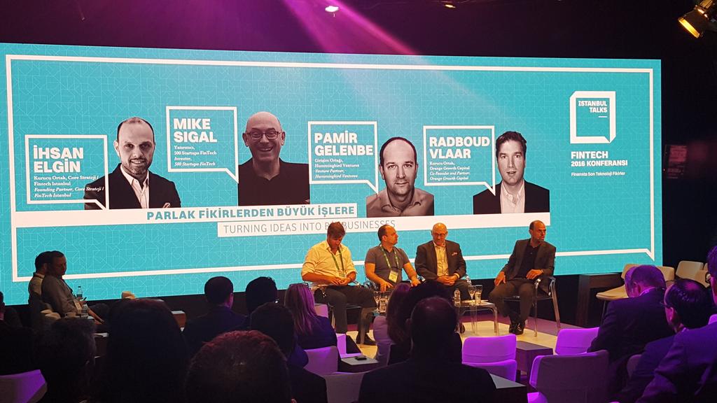 Inspiring panel about the new trends in fintech with great speakers <a href="/istanbultalkstr/">Istanbul TALKS</a> <a href="/ihsanelgin/">ihsan elgin</a>  #fintechistanbul