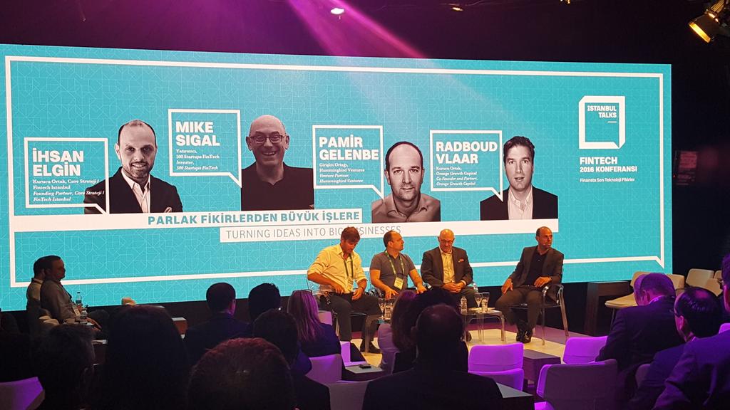 girisimfabrika's tweet photo. .@istanbultalkstr etkinliginde fintech konusuyoruz. @ihsanelgin moderatorlugunde "Parlak fikirlerden buyuk islere" https://t.co/xDWAvp2RI5