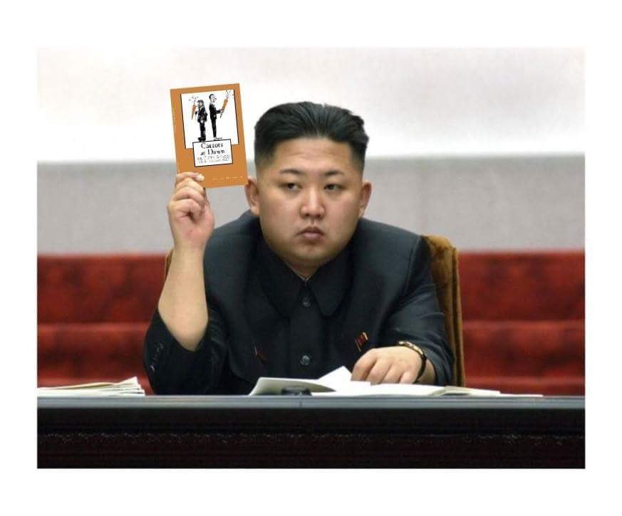 Carrots at Dawn has been translated into Korean. 'Gai Ping Vaj' now available in all good Pyongyang bookshops.