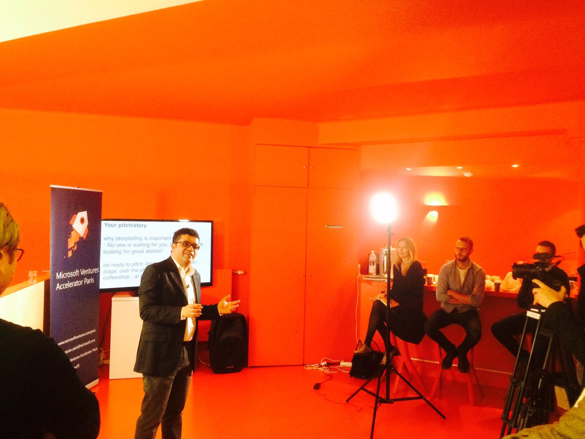 Insight on how to raise money! Thanks <a href="/samiraddamine/">samir addamine</a> , CEO <a href="/FollowAnalytics/">FollowAnalytics</a> very interesting @MSFTventuresFR