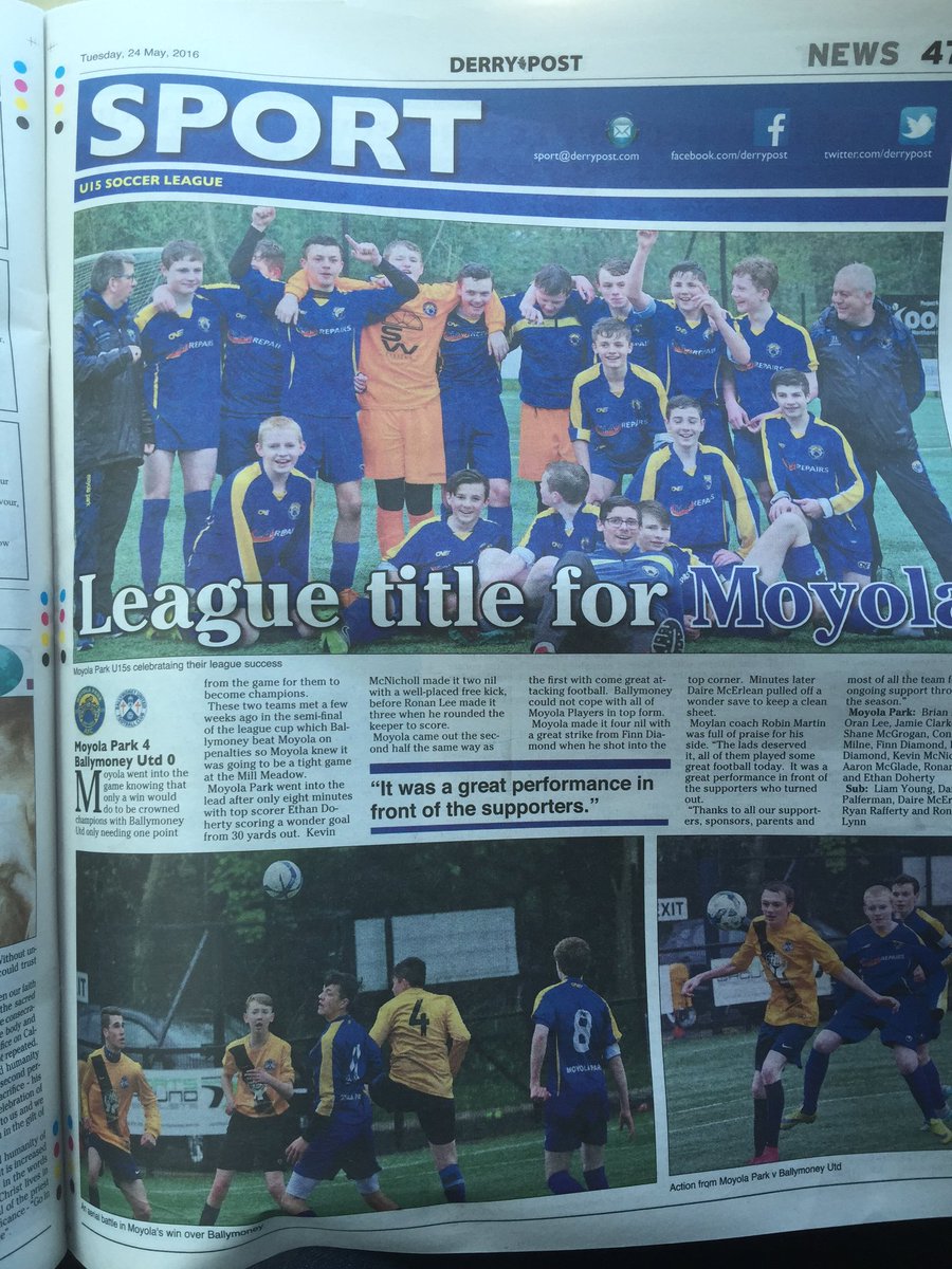 In 2 days Derry post