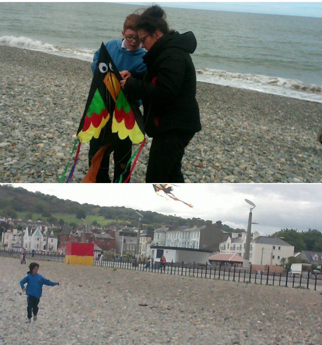 cpsetanta's tweet image. Croi1 on a trip to Bray and Sealife #classfun #flyakite #meithal FS