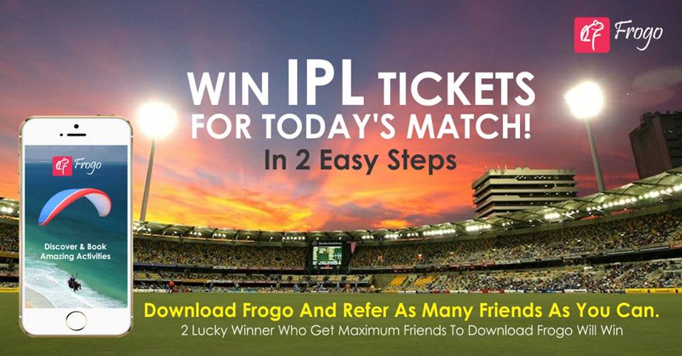 thexoxoday's tweet photo. #FrogoIPLContest 
Contest is live only till 5:00 PM today 24th May 2016, https://t.co/BI8rAcacmL