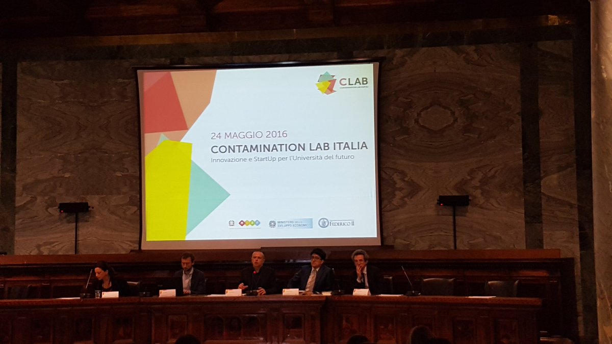 Si parte da Napoli per #clabitalia! #innovazione e #startup per l'Università del futuro <a href="/MiurSocial/">MiurSocial 😷</a>