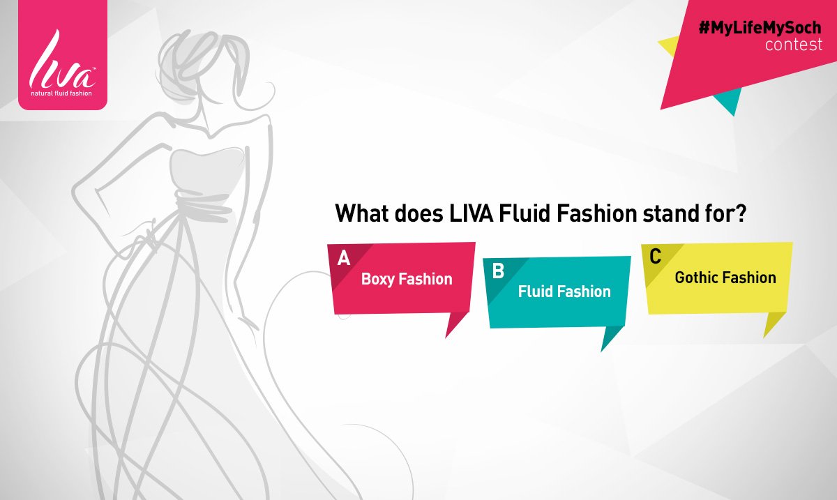 LIVAFashionIn's tweet photo. Win exciting surprises from @LIVAFashionIn. All you need to do is participate in our #MyLifeMySoch #contest! https://t.co/xImHi2mtT4