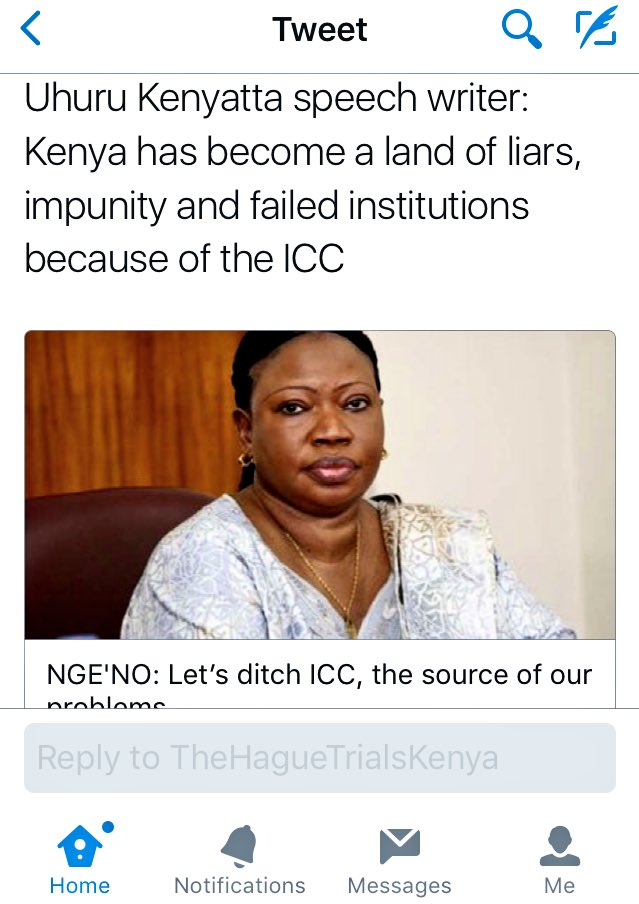 abbott240's tweet photo. How ignorant sycophancy can mke pple look basic.The only place ICC cmes in is when they got power 2save themselves. https://t.co/TkEMRIWEgo