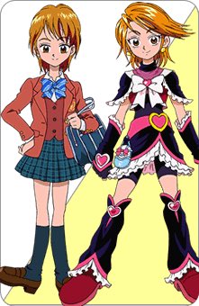 プリキュアクラスタ「これがキュアブラックと美墨なぎさ、こっちが