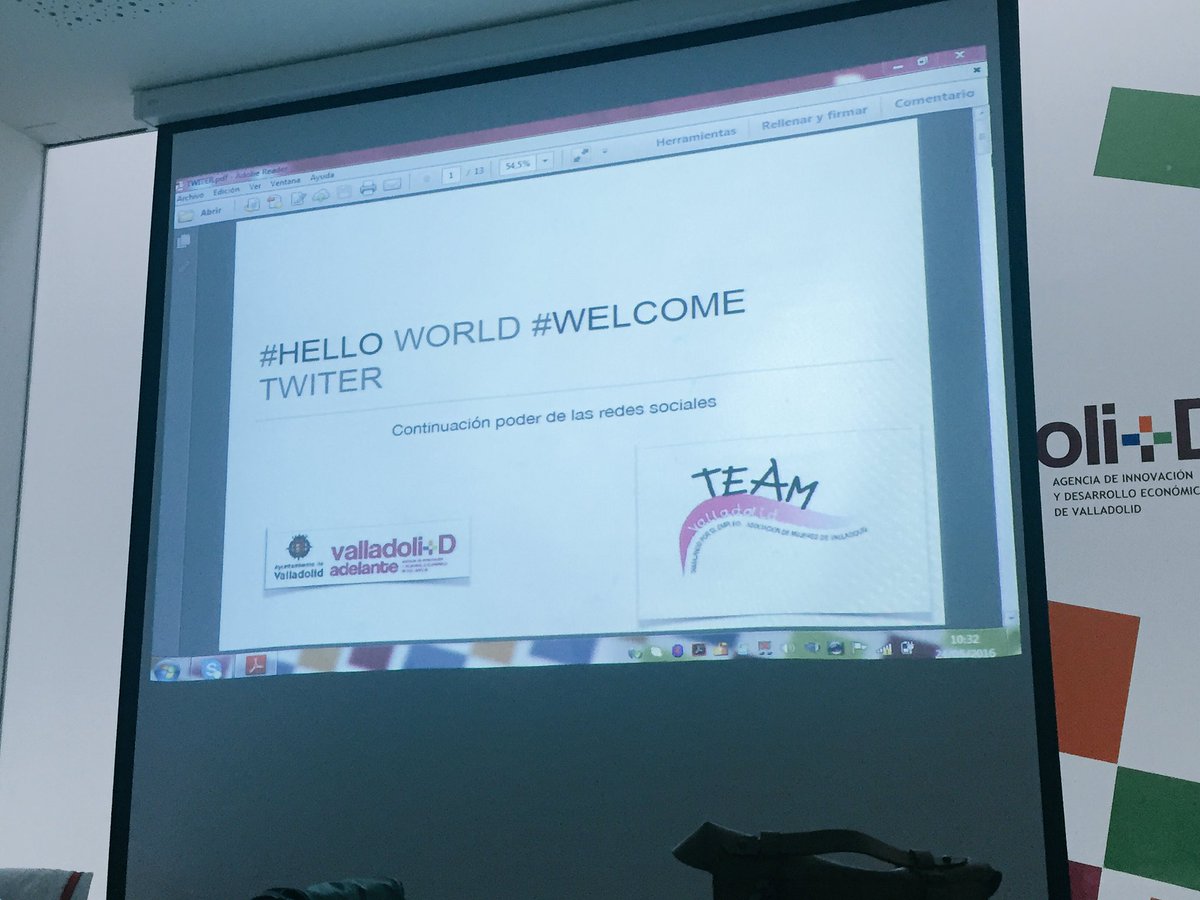 Estelabelmonte's tweet photo. Charla sobre Twitter 📝 con @TEAMValladolid @Aishaeventos https://t.co/DqPBsoLxF9