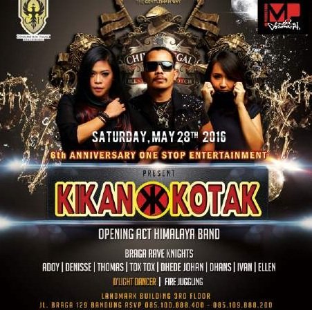 Bandung are you ready to #longliverocknroll ? Yuk merapat ke Caesar Palace ya Kerabat tgl 28 May 1016 <a href="/kotakband_/">Official KOTAK</a>