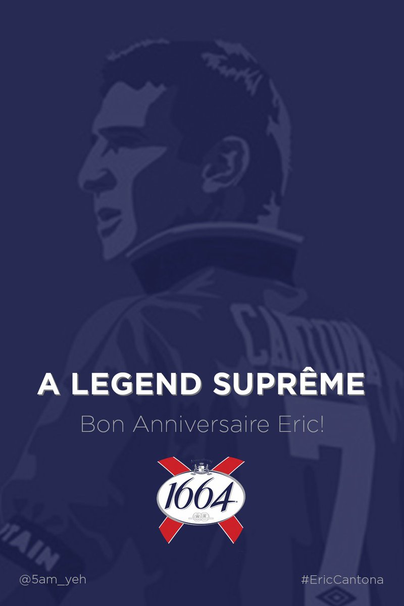A Legend Suprême - @1664Kronenbourg ad to celebrate the birthday of @TheRealCantona @OneMinuteBriefs #OMB