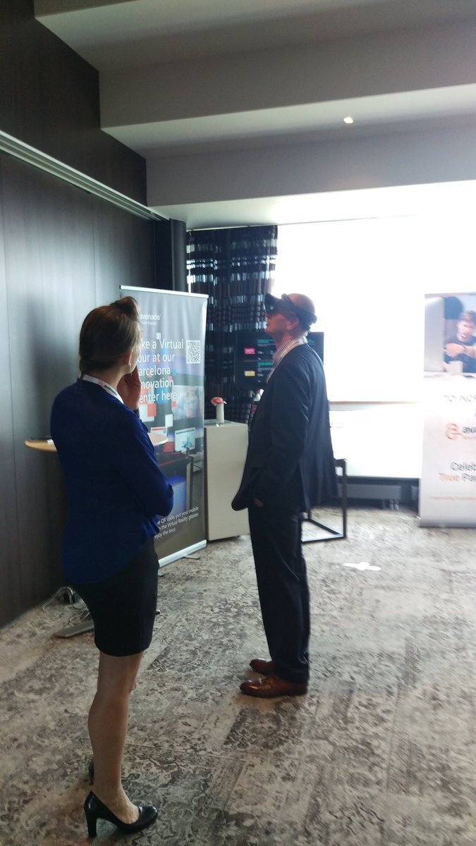 RaphaelTagliani's tweet photo. Hololens demo in Belgium. Great augmented reality! Looking forward to have my own! https://t.co/EkoxjSFdmO