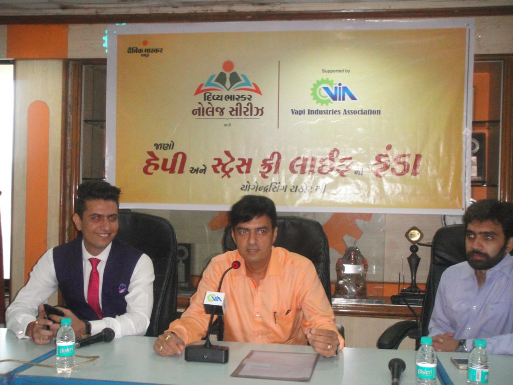 VIAVapi's tweet image. Motivational Seminar at VIA on 16.05.2016 at 4:00 pm