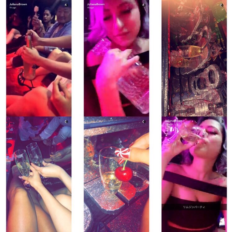 @julianabrown_ <a href="/cloratter/">クロラッコ-cloraK-</a> ジュリちゃんお酒飲まないって言ってたよね？なんで嘘つくの？