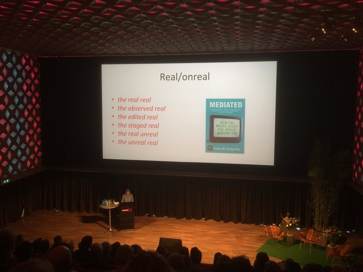 Goed verhaal! Wat is echt , het echte echt #MNX16 Stine Jensen