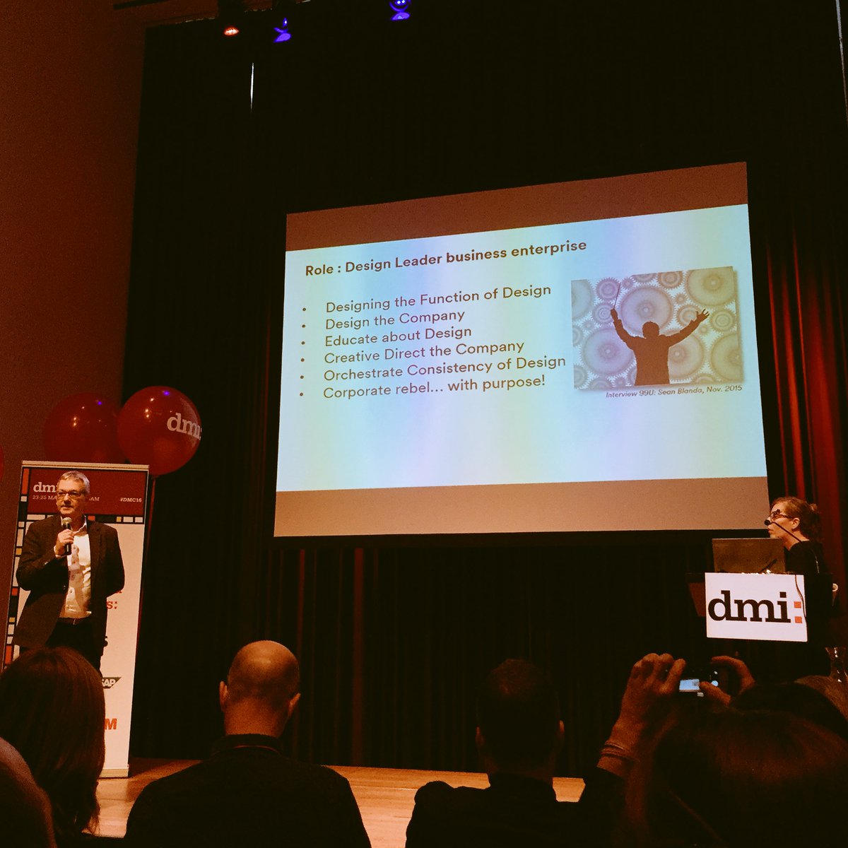 DESIGNTRACES's tweet photo. #DMC16 #DMIconference2016 #DesignManagement #ericquint key aspects of being a corporate design leader at 3M https://t.co/KkjzJpNLHI