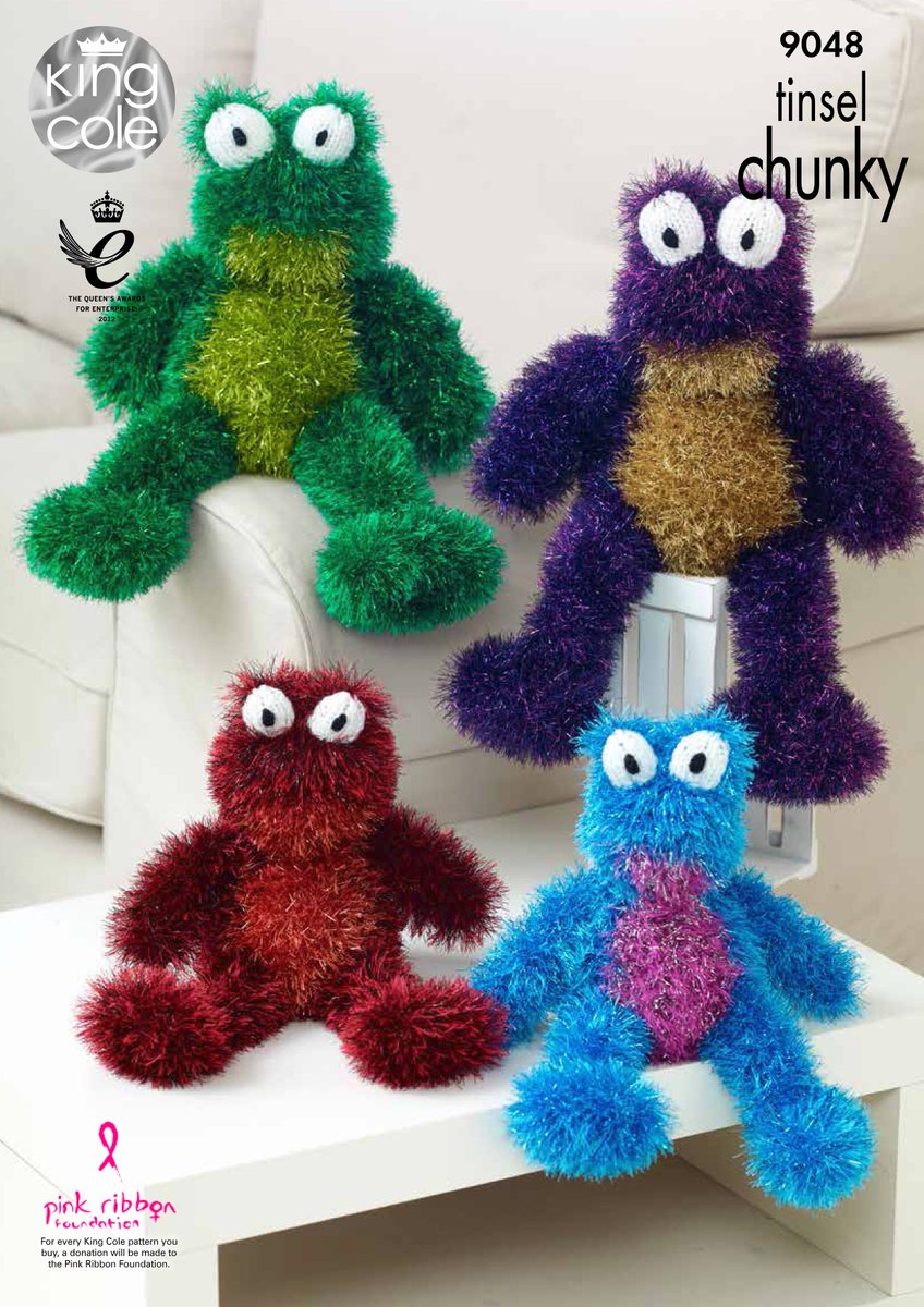 KingColeltd's tweet photo. We now have 7 new shades of Tinsel Chunky available and some amazing new patterns #knitting https://t.co/Ozcl1pq7ow