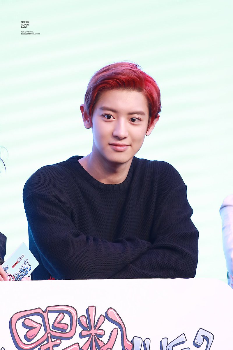chanyeolit's tweet photo. 160518 그래서나는안티팬과결혼했다 제작발표회 찬열 DATA UPDATE (81p) https://t.co/aX4IxoMXe8 https://t.co/bemZ0FjXpS