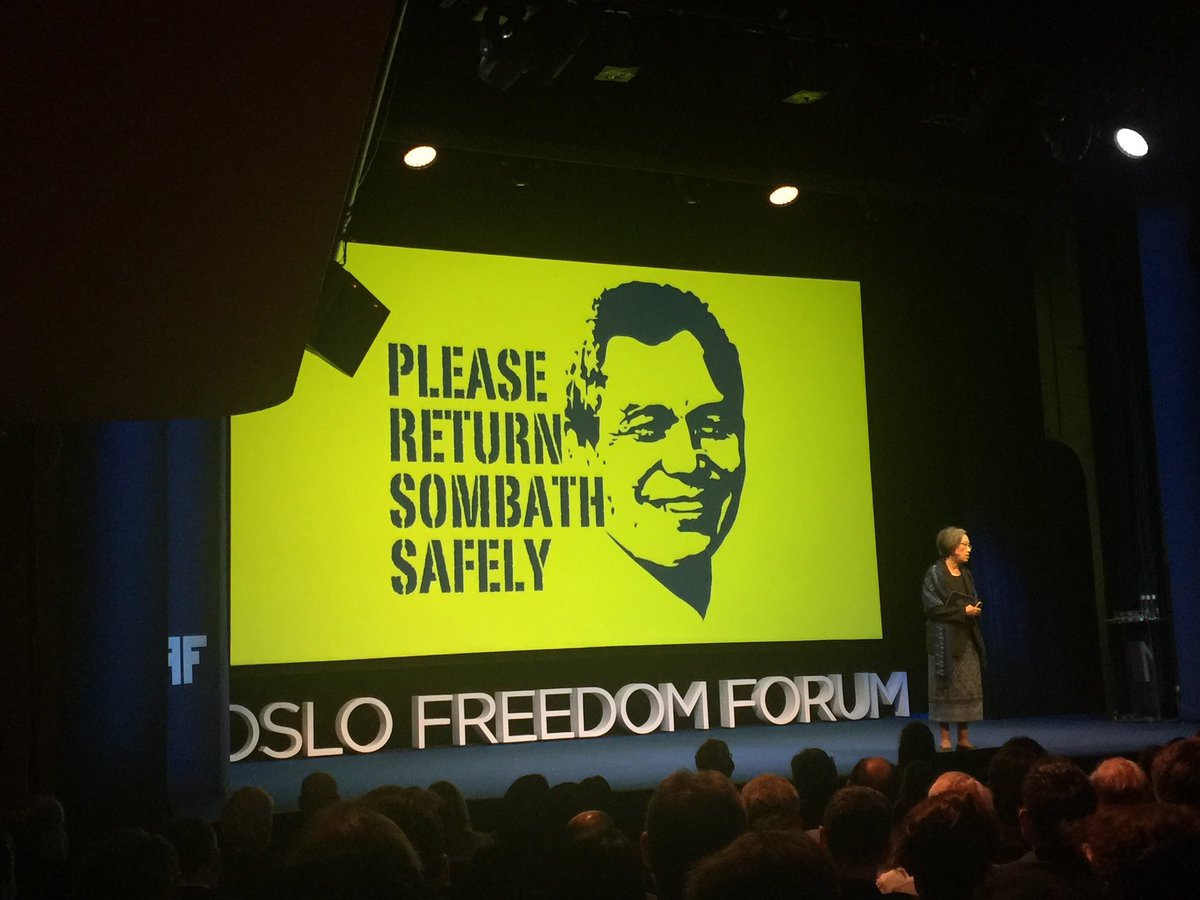 alex01's tweet photo. #Sombath symbol of all freedom fighters that have been disappeared by government #Laos #osloff #ReturnSombath https://t.co/DHIHoLyiA8