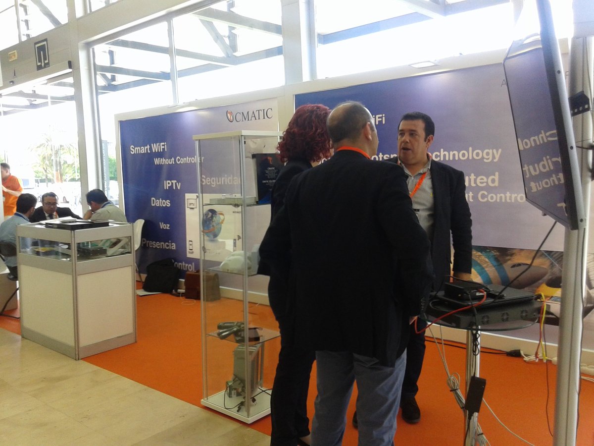 cineytele's tweet photo. Stand @CmaticNoticias feria @aotec_es https://t.co/8QMZ4KALif