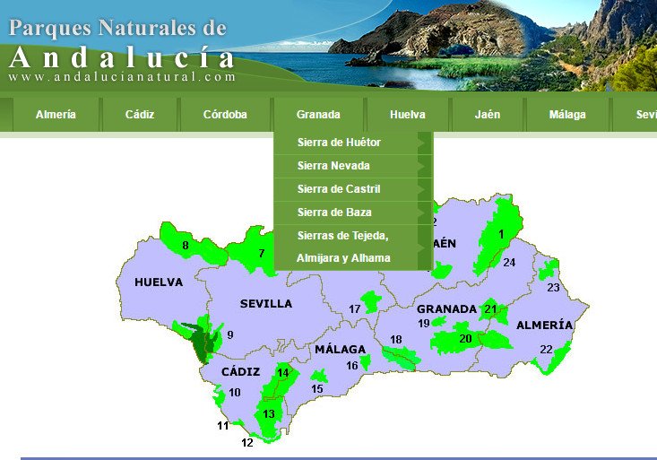 Hoy #DíaEuropeoParques En Granada contamos con 5 joyas naturales que merece la pena conocer andalucianatural.com/Granada.html